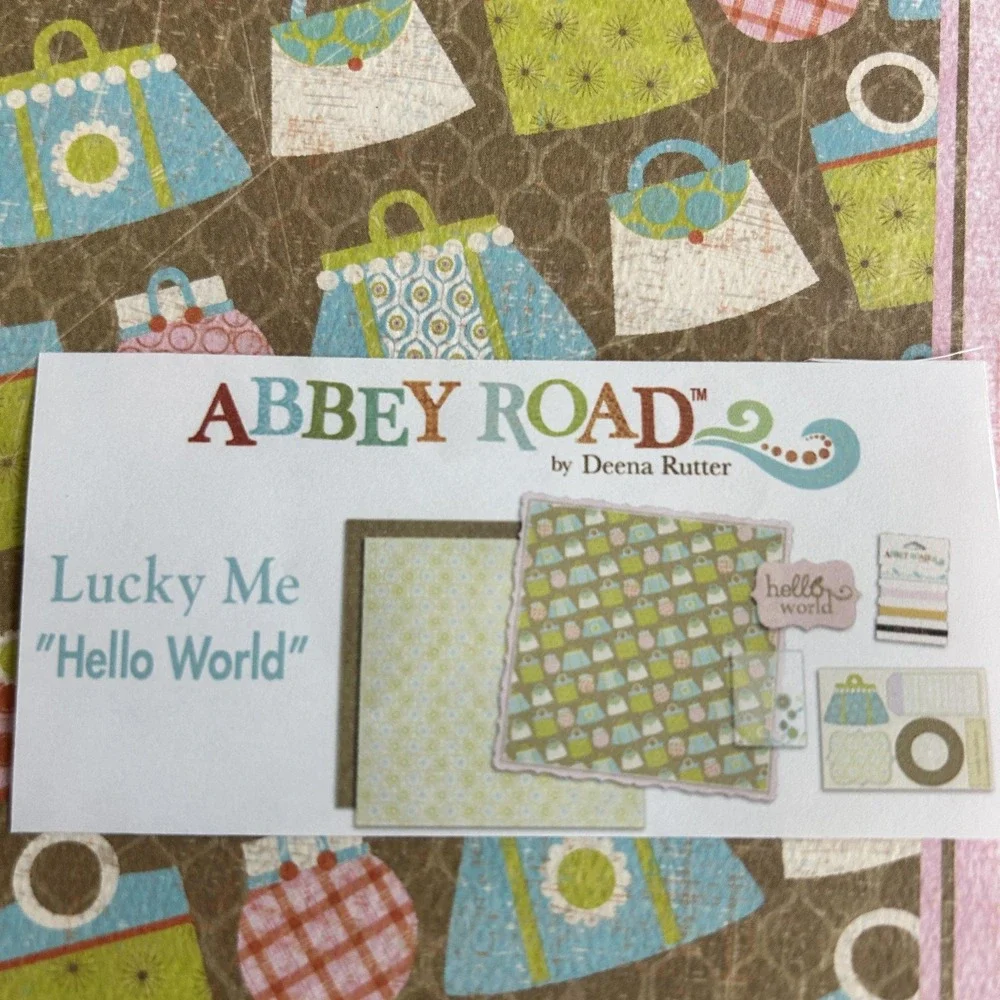 Scrapbooking‎ Lot Including Premade Layouts And My Minds Eye Coordinating Pieces